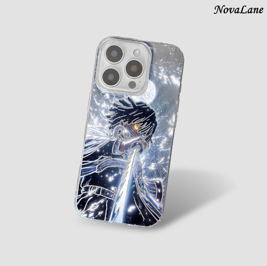 Tsukiya Fan Custom Phone Case (DIY) - Wave Streak Shine Background
