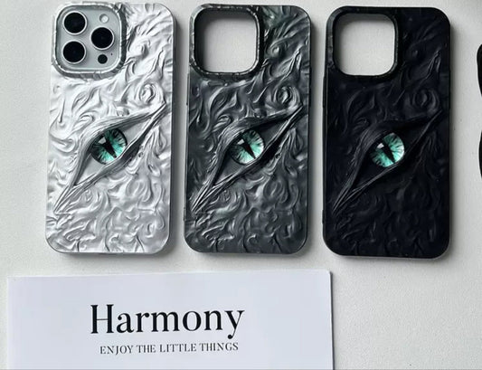 Dragon Eye Devil Mystical Shining ShineFlow Phone Case