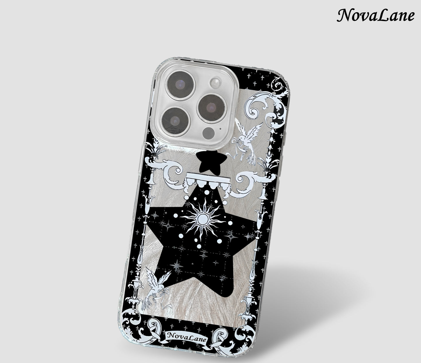 Midnight Sun Fantasy Shining Phone Case Cover
