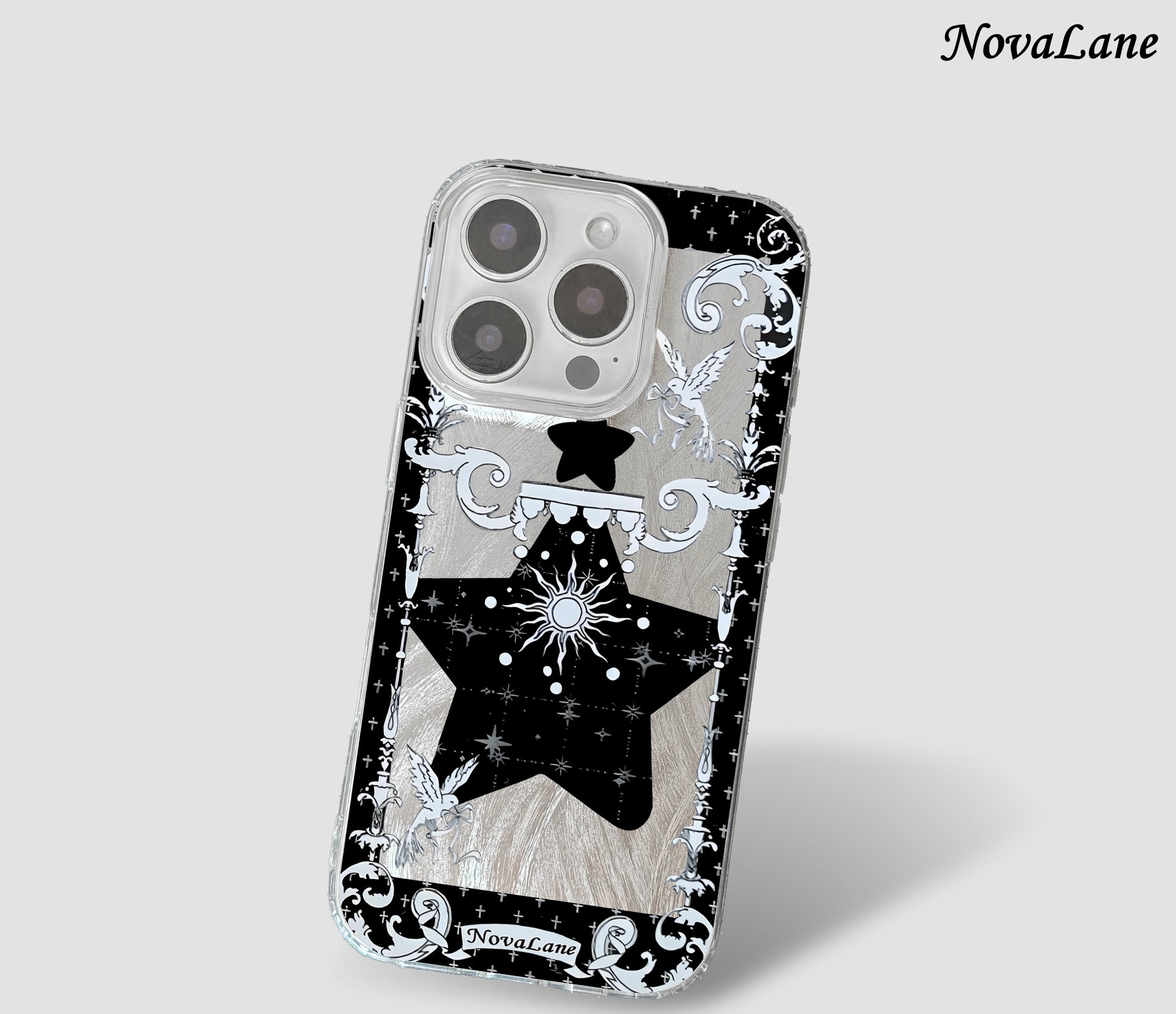 Midnight Sun Fantasy Shining Phone Case Cover