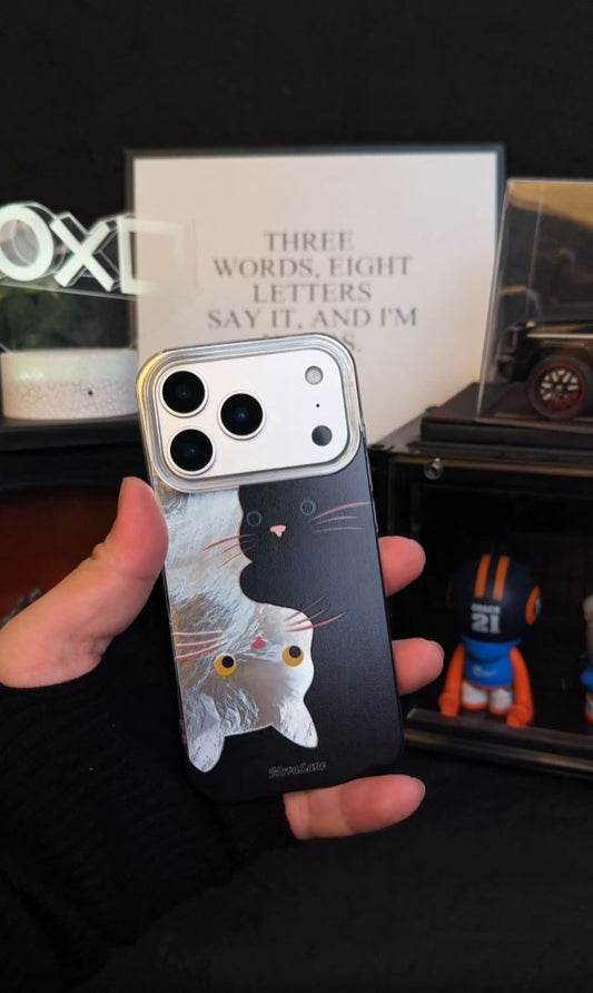 Cuddle Cats Cute Shining Phone Case Cover