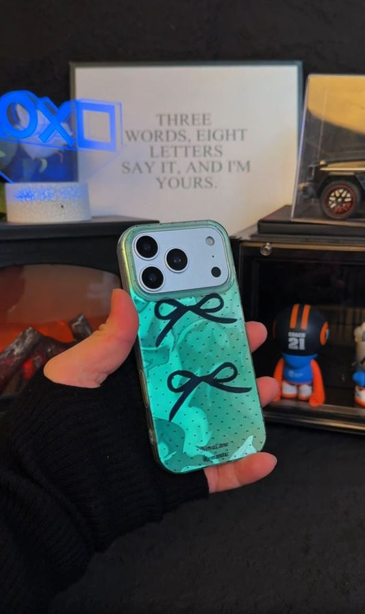 Polka Dot Ocean Bows Shining Phone Case Cover