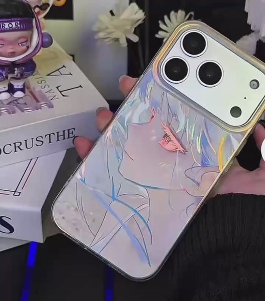 Video of Google Pixel Amber(Orange) Shine, The Silver becomes Amber