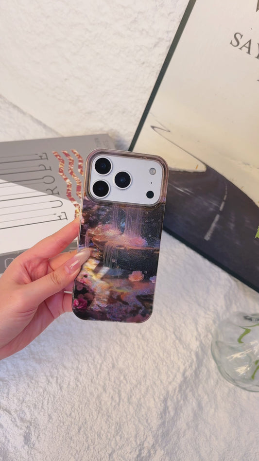 Lotus Wishing Well Shining Phone Case Cover – Aesthetic Cover