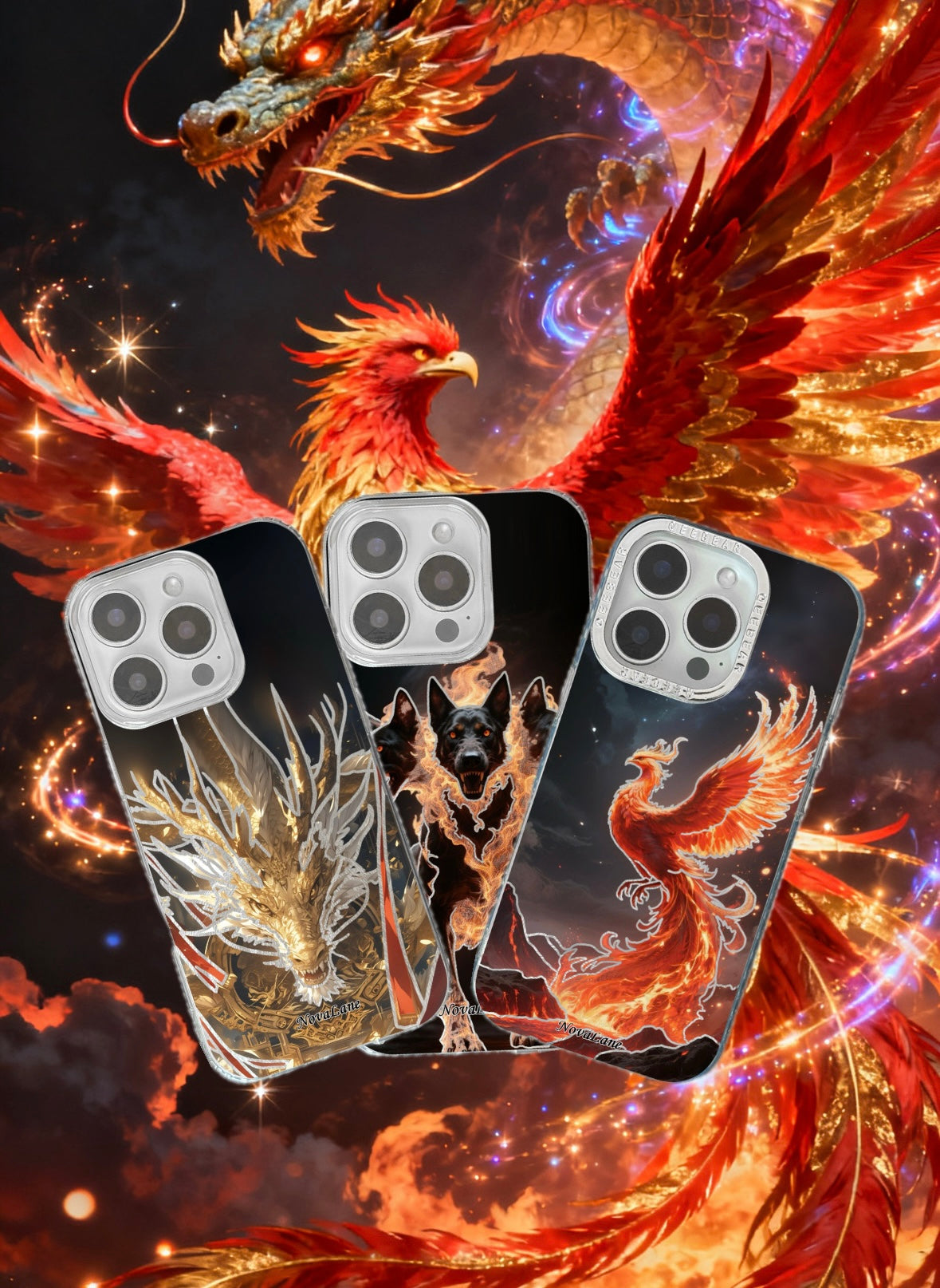 Power & Strong Shining Phone Case