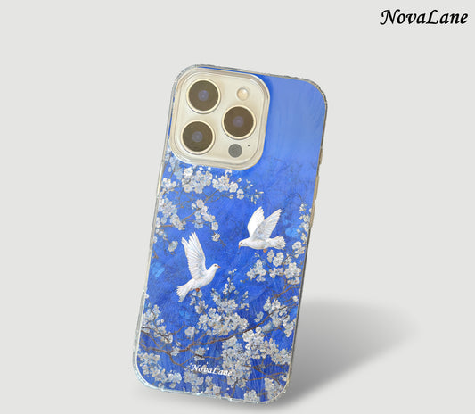 Blossom Bird Shining ShineFlow Phone Case