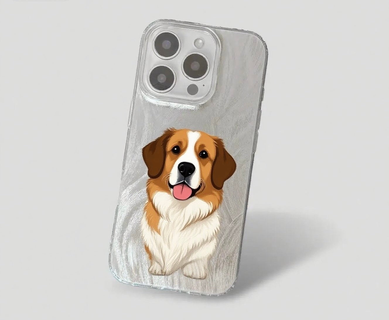 Custom Personalise Phone Case (DIY) - Wave Streak Shine Background