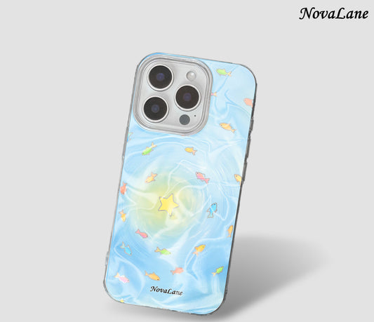 Ocean Little Fish Shining Phone Case Cover