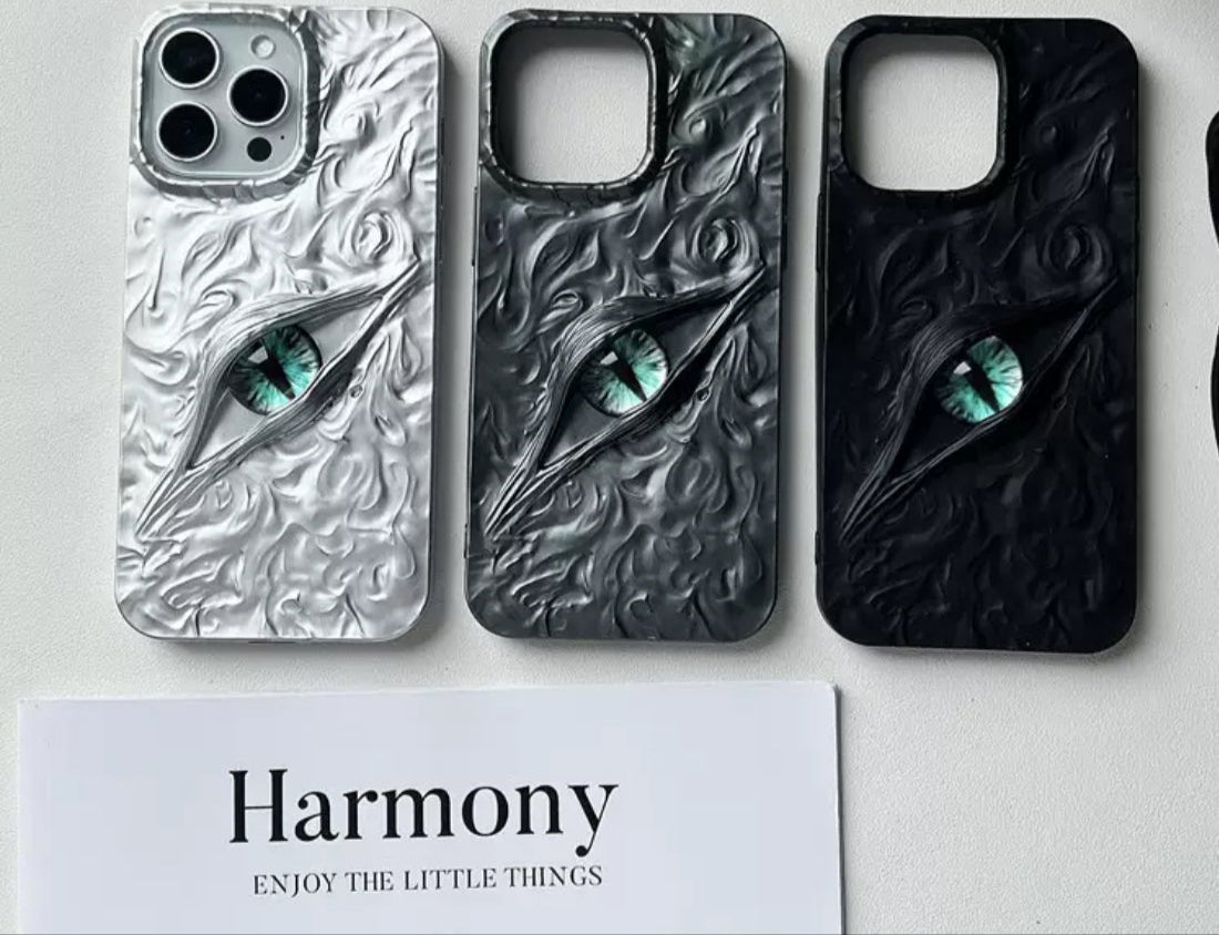 Dragon Eye Devil Mystical Shining ShineFlow Phone Case