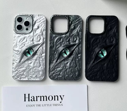 Dragon Eye Devil Mystical Shining ShineFlow Phone Case