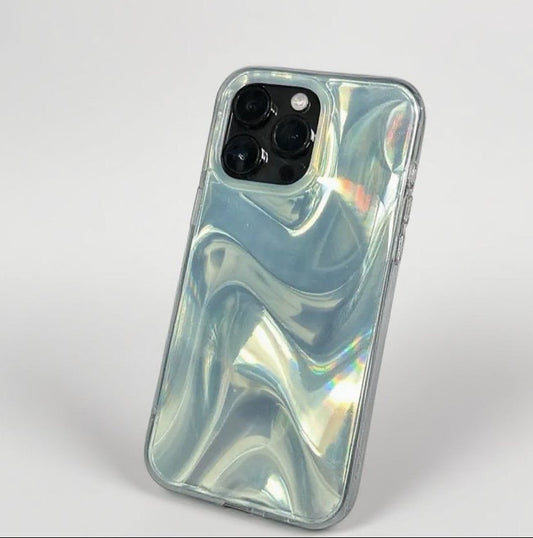 Ocean Blue ShineFlow Phone Case
