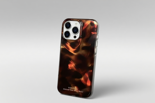 Dark Amber Motivation ShineFlow Phone Case
