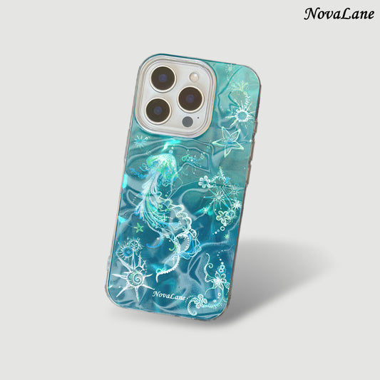 Ocean JellyFish ShineFlow Phone Case