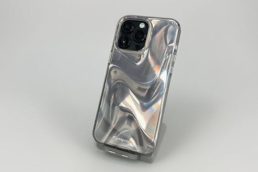 Silver ShineFlow Phone Case