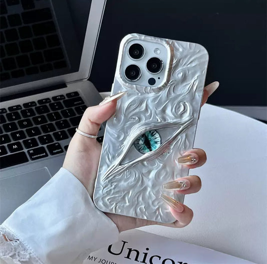 Dragon Eye Devil Mystical Shining ShineFlow Phone Case