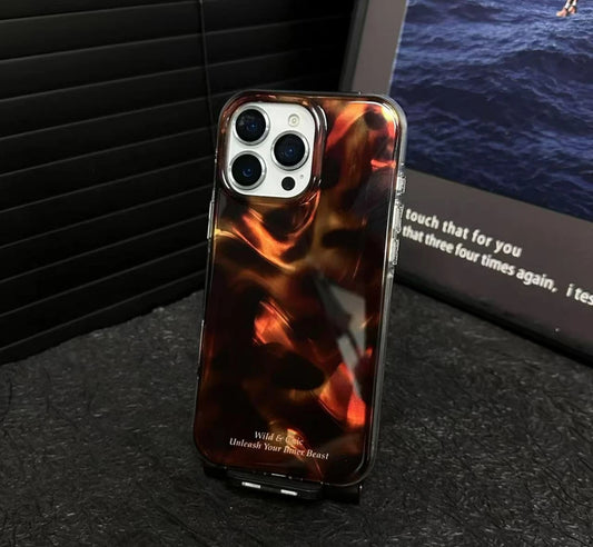 Dark Amber Motivation ShineFlow Phone Case
