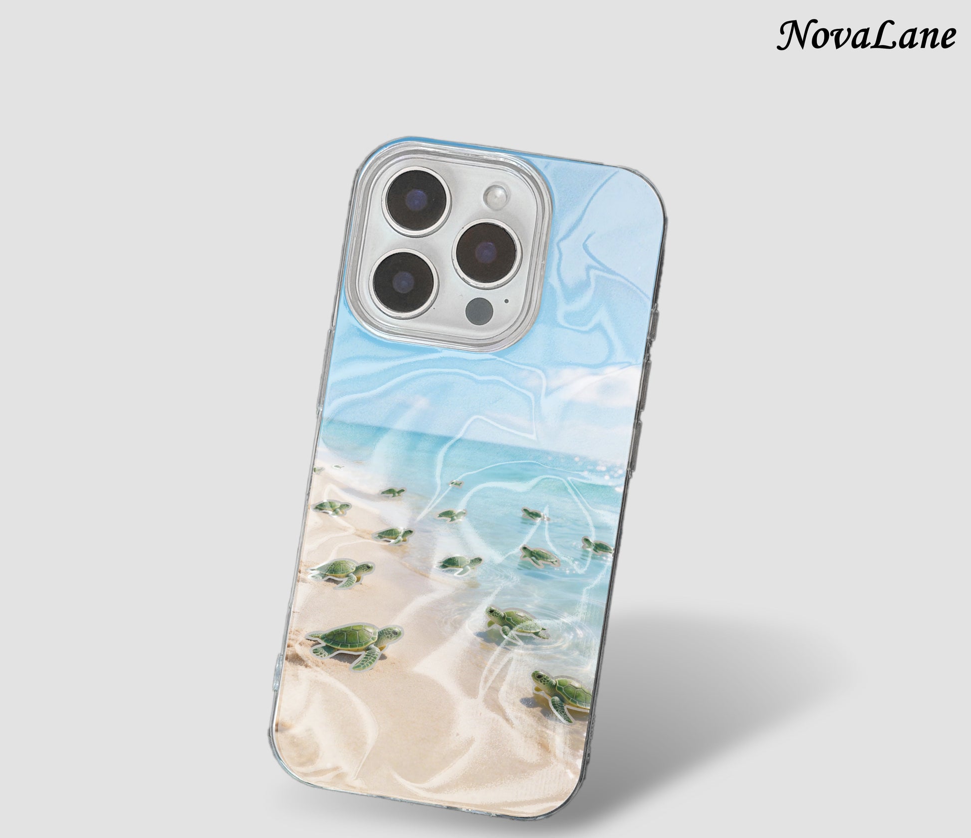 Beach Turtle Cute Shining Phone Case Cover Beach Turtle Cute Shining Phone Case Cover