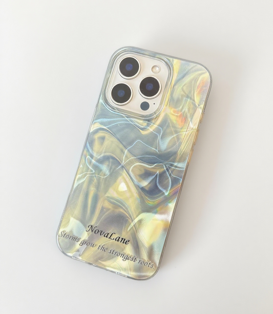 Ocean Blue Motivation Reminder Quotes ShineFlow Phone Case