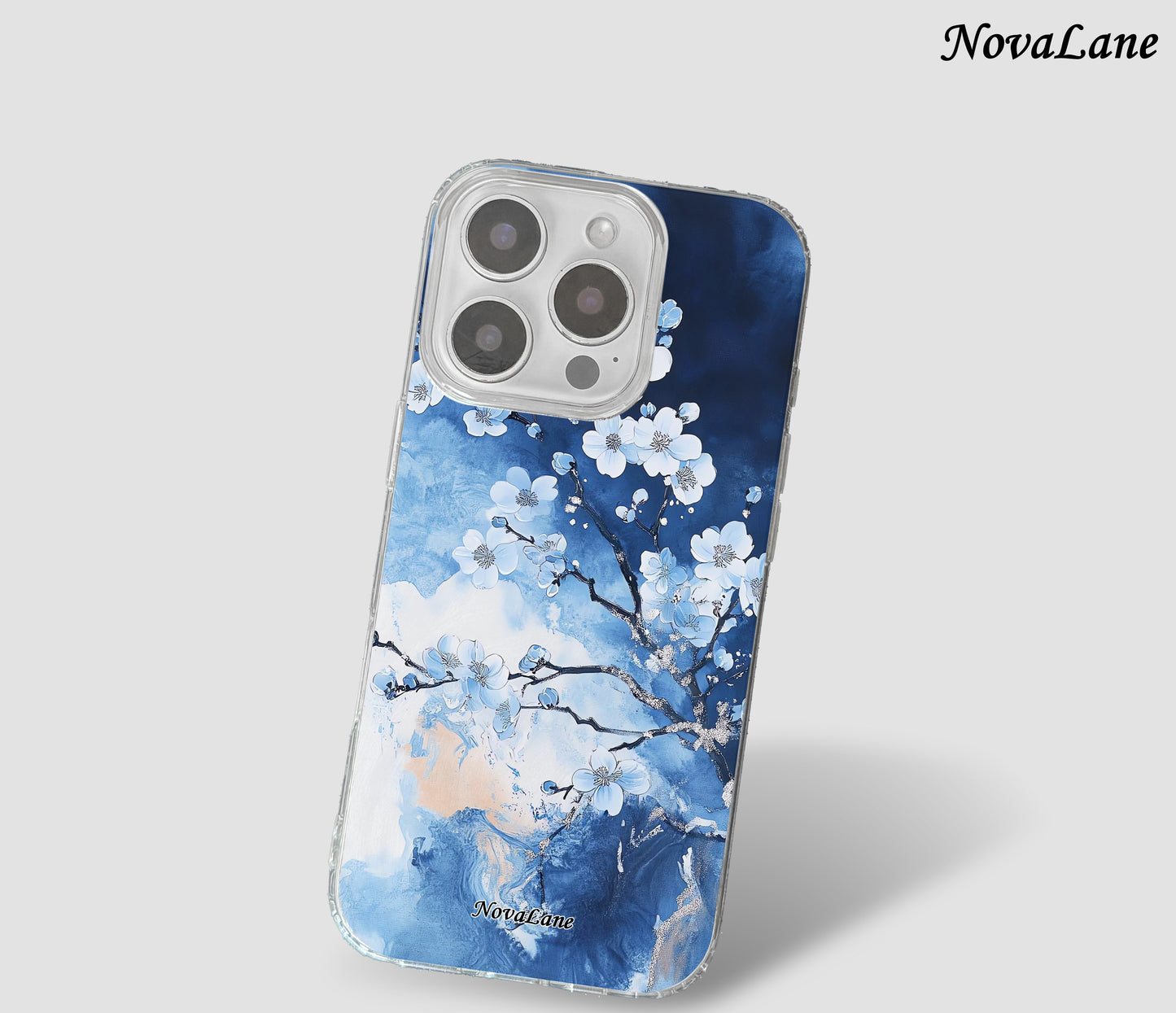 Arctic Bloom Shining Phone Case Cover