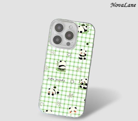 Shiny Panda Bamboo Cute Shining Phone Case Cover