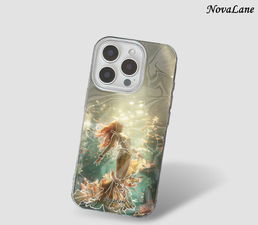 Shining Sun Mermaid Fantasy Magical Creature ShineFlow Phone Case Cover