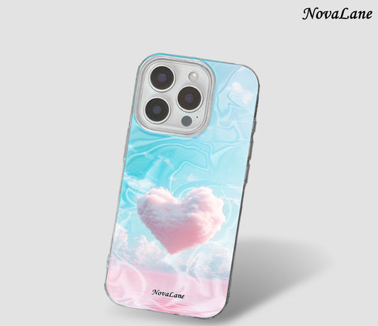 Heart Cloud Shining Phone Case Cover