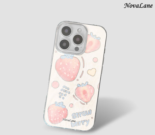 Strawberry Fruit Shining Phone Case Cover