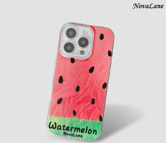 Watermelon Fruit Shining Phone Case Cover