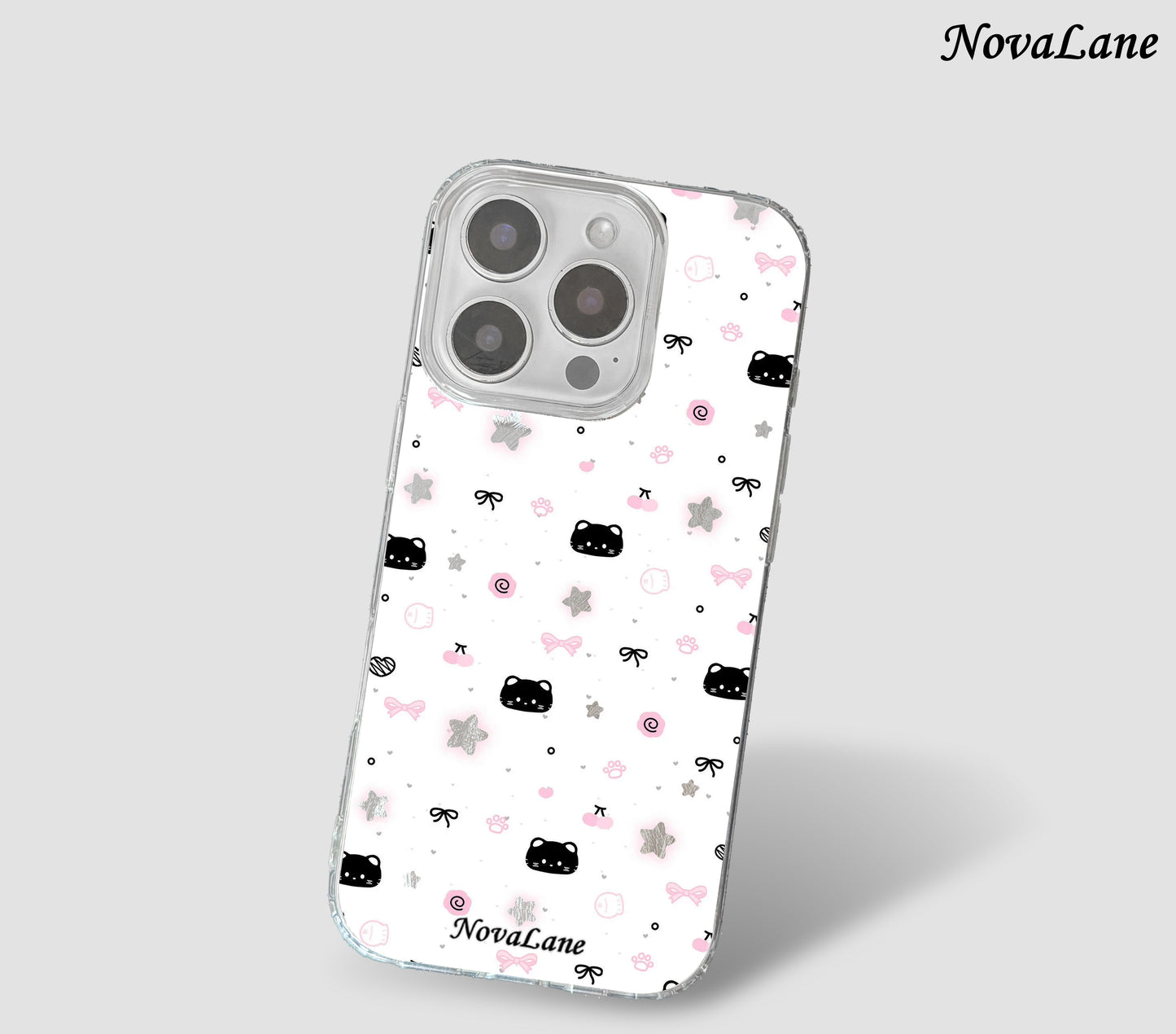 Stary Cat Cute Shining Phone Case Cover