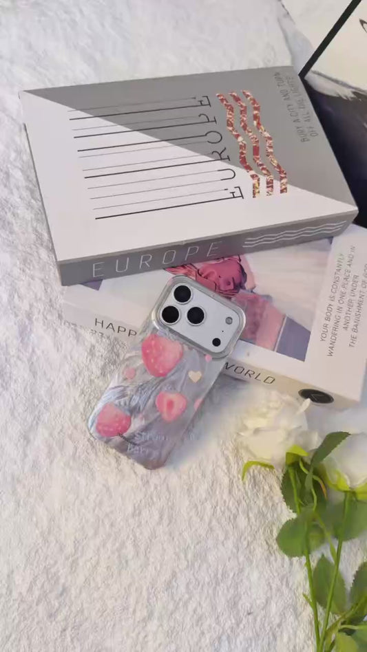 Strawberry Fruit Shining Phone Case Cover