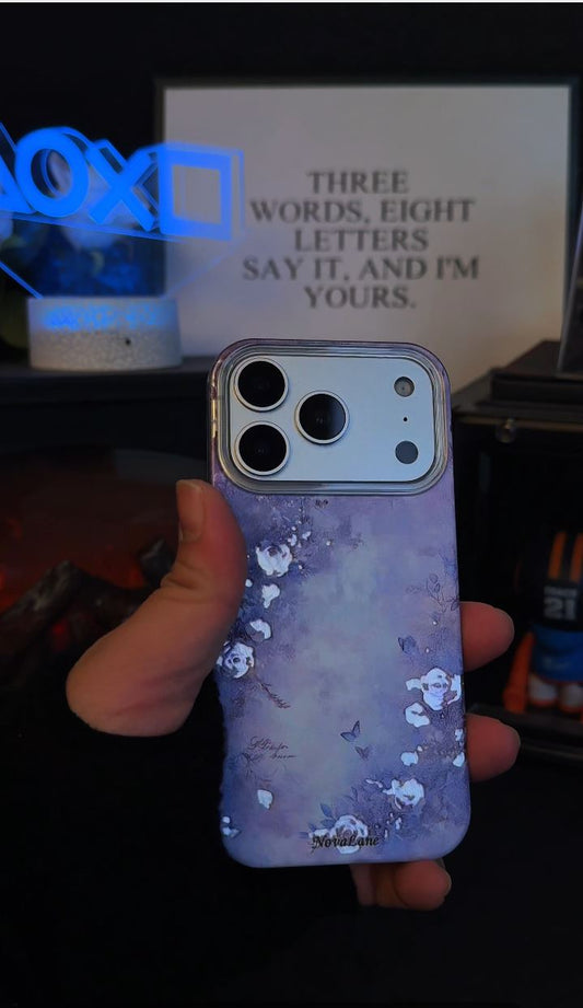 Violet Blossom Shining Phone Case Cover