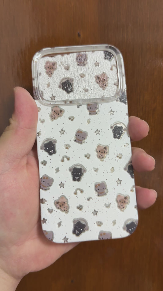 Shiny Kitty Cat Star Cute Shining Phone Case Cover